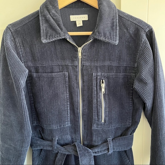 Top Shop Corduroy Jumpsuit - Picture 5 of 5